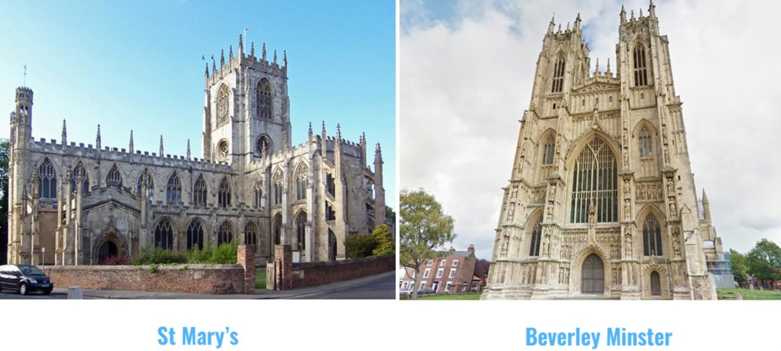 Raising money for Beverley churches
